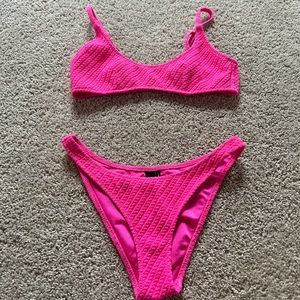 Pink Triangl Bikini
